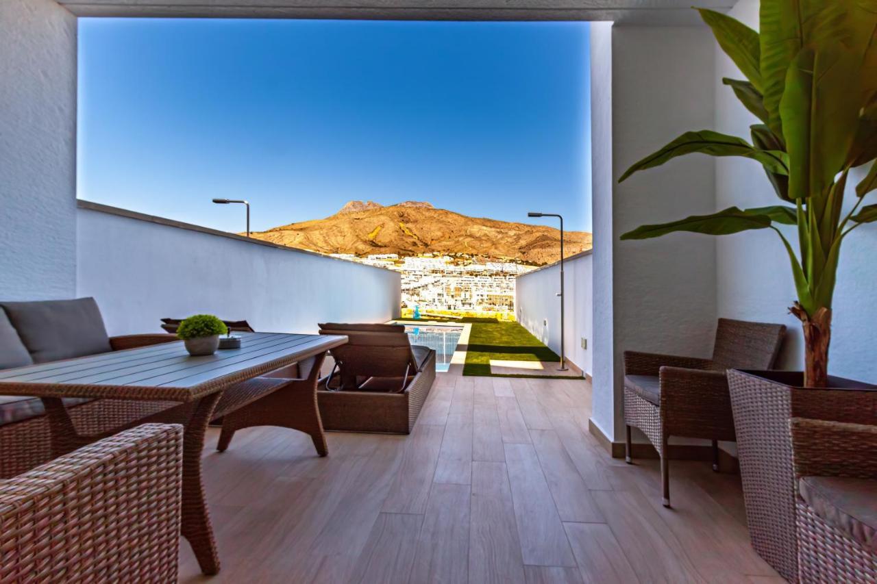 Panoramic Private Pool Home Финестрат Екстериор снимка