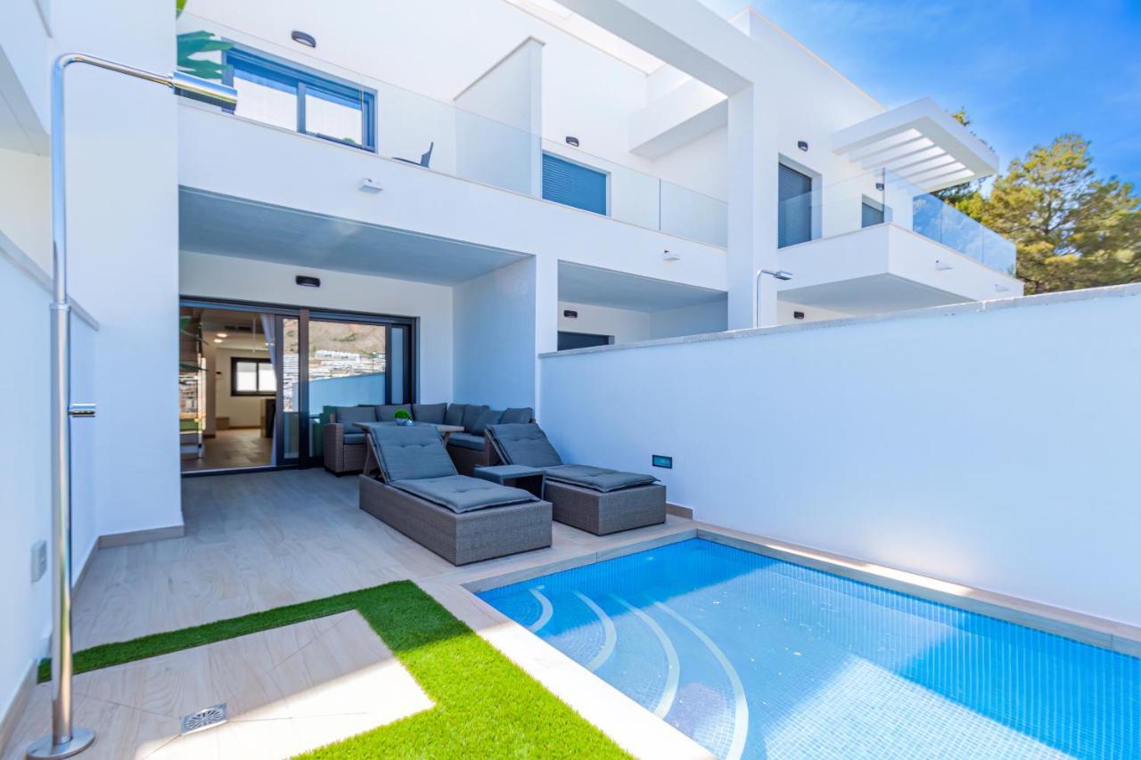 Panoramic Private Pool Home Финестрат Екстериор снимка
